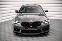 Maxton Design Front extension V.2 black gloss - BMW M5...