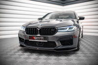 Maxton Design Front extension V.2 black gloss - BMW M5 F90 Facelift