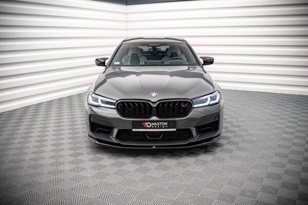 Maxton Design Frontansatz V.3 schwarz Hochglanz - BMW M5 F90 Facelift