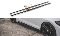 Maxton Design Racing Side skirts extension extension V.2 - BMW 1 Series F20 M135i / M140i / M-Package