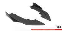 Maxton Design Street Pro Rear extension Flaps diffuser + Flaps black gloss - Audi RS3 Sportback 8Y