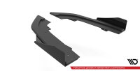 Maxton Design Street Pro Rear extension Flaps diffuser + Flaps black gloss - Audi RS3 Sportback 8Y