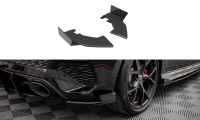 Maxton Design Street Pro Heckansatz Flaps Diffusor + Flaps schwarz Hochglanz - Audi RS3 Sportback 8Y