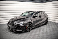 Maxton Design Street Pro Side skirts extension extension - Audi RS3 Sportback 8Y