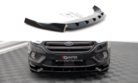 Maxton Design Front extension V.2 black gloss - Ford...