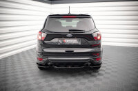 Maxton Design Middle diffuser rear extension black gloss - Ford Escape ST-Line MK3