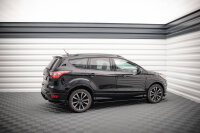 Maxton Design Side skirts extension extension black gloss - Ford Escape ST-Line MK3