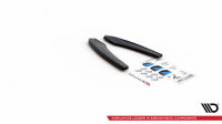 Maxton Design Rear extension Flaps diffuser black gloss - Audi S3 Limosine 8Y