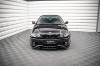 Maxton Design Front extension V.2 black gloss - BMW 3 Series Coupe M-Package E46