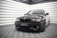 Maxton Design Front extension V.2 black gloss - BMW 3 Series Coupe M-Package E46