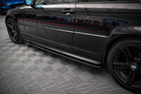 Maxton Design Seitenschweller Ansatz V.2 schwarz Hochglanz - BMW 3er Coupe M-Paket E46