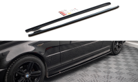 Maxton Design Side skirts extension extension V.2 black...