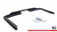 Maxton Design Middle diffuser rear extension DTM Look black gloss - Mercedes Vito W447 Facelift