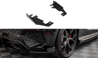 Maxton Design Rear sides Flaps black gloss - Audi RS3...