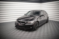 Maxton Design Front extension V.1 black gloss - BMW 3 Series E90