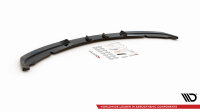 Maxton Design Front extension V.1 black gloss - BMW 3 Series E90