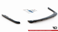 Maxton Design Mittlerer Diffusor Heckansatz DTM Look schwarz Hochglanz - BMW 3er Limosine E90