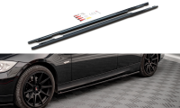 Maxton Design Side skirts extension extension black gloss...