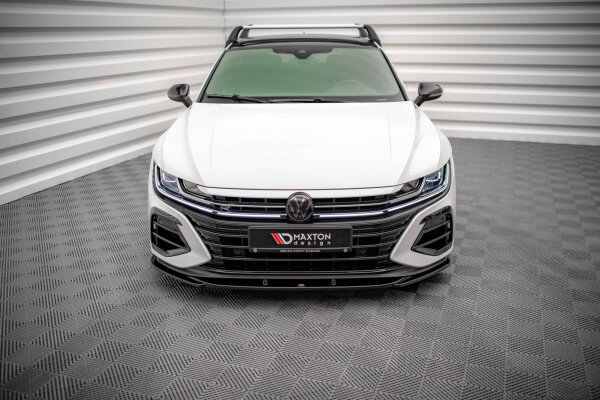 Maxton Design Frontansatz V.1 schwarz Hochglanz - VW Arteon R