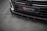 Maxton Design Front extension V.1 black gloss - VW Arteon R