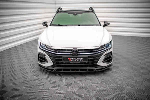 Maxton Design Frontansatz V.2 schwarz Hochglanz - VW Arteon R