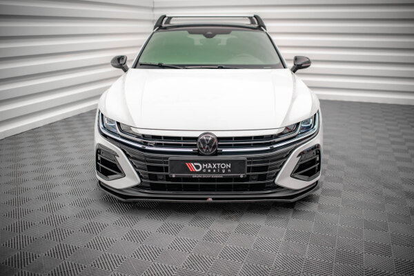 Maxton Design Frontansatz V.3 schwarz Hochglanz - VW Arteon R