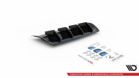 Maxton Design Diffuser rear extension black gloss - VW Arteon R