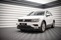 Maxton Design Front extension black gloss - VW Tiguan MK2