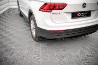 Maxton Design Rear extension Flaps diffuser black gloss - VW Tiguan MK2