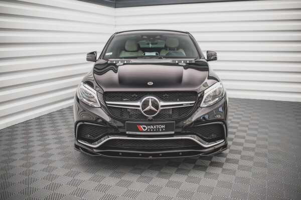 Maxton Design Front extension V.2 black gloss - Mercedes GLE Coupe 63 AMG C292