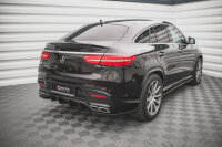 Maxton Design Heckansatz Flaps Diffusor V.2 schwarz Hochglanz - Mercedes GLE Coupe 63 AMG C292