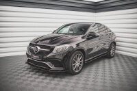 Maxton Design Side skirts extension extension black gloss - Mercedes GLE Coupe 63 AMG C292