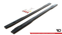 Maxton Design Side skirts extension extension black gloss - Mercedes GLE Coupe 63 AMG C292