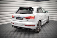 Maxton Design Spoiler Cap schwarz Hochglanz - Audi Q3 S-Line 8U Facelift