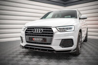 Maxton Design Frontansatz V.1 schwarz Hochglanz - Audi Q3 S-Line 8U Facelift