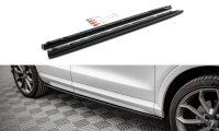 Maxton Design Side skirts extension extension black gloss...