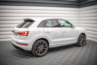 Maxton Design Side skirts extension extension black gloss - Audi Q3 S-Line 8U Facelift