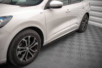 Maxton Design Side skirts extension extension black gloss - Ford Kuga ST-Line MK3