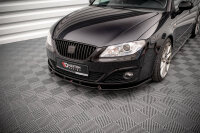 Maxton Design Front extension V.1 black gloss - Seat Exeo