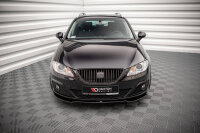 Maxton Design Frontansatz V.2 schwarz Hochglanz - Seat Exeo