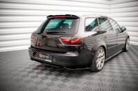 Maxton Design Rear extension Flaps diffuser black gloss - Seat Exeo