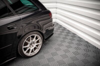 Maxton Design Rear extension Flaps diffuser black gloss - Seat Exeo