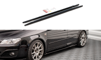 Maxton Design Side skirts extension extension black gloss...