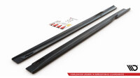 Maxton Design Seitenschweller Ansatz schwarz Hochglanz - Hyundai I40 MK1