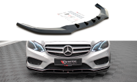 Maxton Design Front extension V.1 black gloss - Mercedes...