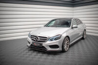 Maxton Design Frontansatz V.1 schwarz Hochglanz - Mercedes E AMG-Line Limosine W212 Facelift