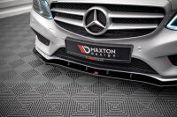 Maxton Design Frontansatz V.1 schwarz Hochglanz - Mercedes E AMG-Line Limosine W212 Facelift