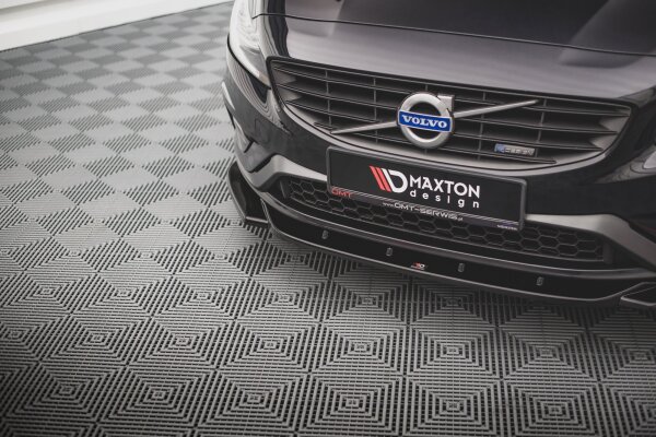 Maxton Design Frontansatz V.2 schwarz Hochglanz - Volvo S60 R-Design MK2