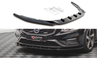 Maxton Design Front extension V.2 black gloss - Volvo S60 R-Design MK2