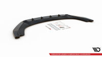 Maxton Design Front extension black gloss - VW Caddy MK3 Facelift